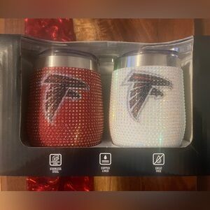 NFL Atlanta Falcons Home/Away Tumbler Set 12 oz NEW